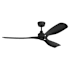 Craftmade Amigo 52" 3 Blade Indoor / Outdoor Ceiling Fan Flat Black