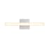 Craftmade Trim 18" Wide Bath Bar Brushed Polished Nickel
