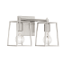 Craftmade Dunn 2 Light 14" Wide Vanity Light Brushed Polished Nickel