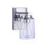 Craftmade Reeves 8" Tall Bathroom Sconce Chrome