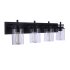 Craftmade Reeves 4 Light 32" Wide Vanity Light Flat Black