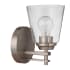 Craftmade Drake 10" Tall Bathroom Sconce Brushed Polished Nickel