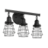 Craftmade Thatcher 3 Light 19" Wide Bathroom Vanity Light Flat Black