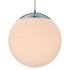 Craftmade Gaze 14" Wide Pendant with Frosted Glass Shade Chrome