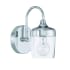 Craftmade Wrenn 10" Tall Bathroom Sconce Chrome