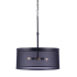 Craftmade Mesh 4 Light 28" Wide Pendant Flat Black