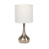Craftmade 17" Tall Accent Table Lamp Brushed Polished Nickel
