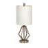 Craftmade 19" Tall Accent Table Lamp Brushed Polished Nickel