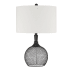 Craftmade 24" Tall Vase Table Lamp Brushed Nickel / Black Paint