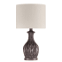 Craftmade 18" Tall Vase Table Lamp Painted Brown