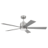 Craftmade McCoy 52" 5 Blade Indoor LED Ceiling Fan Brushed Polished Nickel
