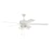 Craftmade Outdoor Super Pro 60" 5 Blade Outdoor Ceiling Fan White