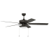 Craftmade Outdoor Super Pro 119 60" 5 Blade Outdoor LED Ceiling Fan Espresso