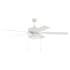 Craftmade Outdoor Super Pro 119 60" 5 Blade Outdoor LED Ceiling Fan White