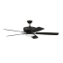 Craftmade Pro Plus 52" 5 Blade LED Indoor Ceiling Fan with Wall Control Espresso / Walnut