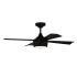 Craftmade Theo 42" 4 Blade Indoor Ceiling Fan Flat Black