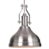 Craftmade 1 Light Full Sized Pendant - 14 Inches Wide Brushed Nickel