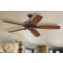 Patterson Fan in Aged Bronze in Living Room