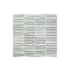 Cruz Bay Studio Coastline - 12" x 13" Marque Floor and Wall Tile - Glossy Visual - Sold by Carton (10.8 SF/Carton) Glacier Gloss