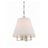 Crystorama Lighting Group Westwood 4 Light 14" Wide Pendant Polished Nickel