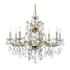 Crystorama Lighting Group Maria Theresa 9 Light 26" Wide Crystal Chandelier with Swarovski Spectra Crystal Accents Gold