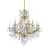 Crystorama Lighting Group Maria Theresa 13 Light 29" Wide Crystal Chandelier with Swarovski Spectra Crystal Accents Gold