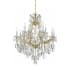 Crystorama Lighting Group Maria Theresa 13 Light 28" Wide Crystal Chandelier with Swarovski Spectra Crystal Accents Gold