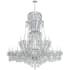 Crystorama Lighting Group Maria Theresa 37 Light 64" Wide Crystal Chandelier with Swarovski Strass Crystal Accents Polished Chrome