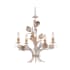 Crystorama Lighting Group Southport 5 Light 20" Wide Taper Candle Chandelier Antique White