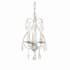 Crystorama Lighting Group Ashton 3 Light 10" Wide Crystal Mini Pendant with Hand Cut Crystal Accents Olde Silver