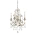 Crystorama Lighting Group Regis 4 Light 18" Wide Crystal Pendant with Swarovski Strass Crystal Accents Olde Silver
