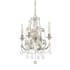 Crystorama Lighting Group Regis 4 Light 18" Wide Crystal Pendant with Swarovski Spectra Crystal Accents Olde Silver