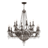 Crystorama Lighting Group Vanderbilt 23 Light 44" Wide Crystal Chandelier with Hand Cut Crystal Accents English Bronze