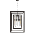 Crystorama Lighting Group Hollis 6 Light 21" Wide Crystal Pendant with Hand Cut Crystal Accents Forged Bronze