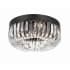 Crystorama Lighting Group Alister 5 Light 15" Wide Flush Mount Ceiling Fixture Charcoal Bronze