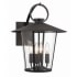 Crystorama Lighting Group Andover 4 Light 17" Tall Wall Sconce Matte Black
