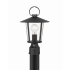 Crystorama Lighting Group Andover 15" Tall Post Light Matte Black
