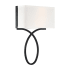Crystorama Lighting Group Brinkley 2 Light 15" Tall Wall Sconce Black Forged