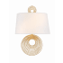 Crystorama Lighting Group Doral 2 Light 14" Tall Wall Sconce Renaissance Gold