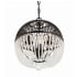 Crystorama Lighting Group Duval 3 Light 12" Wide Pendant with Frosted Glass Beads Matte Black