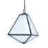 Crystorama Lighting Group Glacier 3 Light 14" Wide Outdoor Pendant with Frosted Glass Shade Black Charcoal