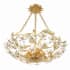 Crystorama Lighting Group Marselle 6 Light 24" Wide Semi-Flush Bowl Ceiling Fixture Antique Gold