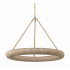 Crystorama Lighting Group Oakley 8 Light 32" Wide LED Ring Chandelier Soft Gold