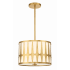 Crystorama Lighting Group Royston 3 Light 15" Wide Pendant Antique Gold