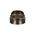 CSL Lighting Luxe 2" Wide Knurled Metal Bezel Distressed Bronze