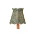 Currey and Company Annabelle 6" W x 6" L Teal Seagrass Lighting Shade Teal