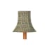 Currey and Company Bell 6" W x 5" L Teal Seagrass Lighting Shade Teal