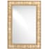 Currey and Company Buko 35-1/2" W x 50-1/2" H Rectangular Framed Bathroom Mirror Straw / Natural Abaca Rope / Coco Shell / Mirror