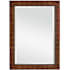 Currey and Company Dorian 30" W x 38" H Rectangular Framed Bathroom Mirror Kona / Black