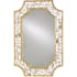 Currey and Company Margate 30" W x 45" H Specialty Framed Bathroom Mirror Gold Leaf